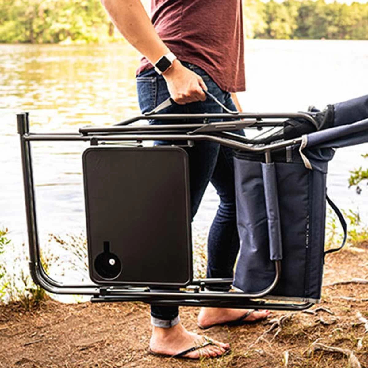 Gci Outdoor Rejisör Kamp Sandalyesi Lacivert Lacivert