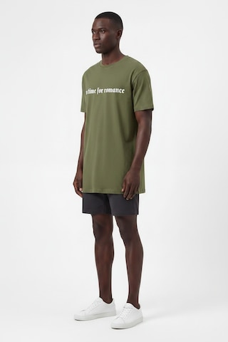 Blow Up Future Gen Natim Oversize Erkek T-shirt 141505 Yeşil