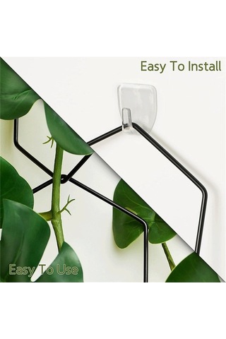 Ebitda 18 Adet Bitki Desteği Kafes, Tırmanma Dekorasyonu, Zincir Izgarası, Duvar Montajı