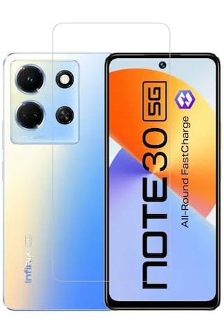 Infinix Note 30 Uyumlu Temperli Kırılmaz Ekran Koruyucu Cam