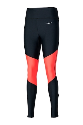 Impulse Core Long Kadın Tayt Siyah - Turuncu Siyah