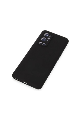 One Plus 9 Pro Kılıf Nano İçi Kadife Silikon - Siyah Sıyah