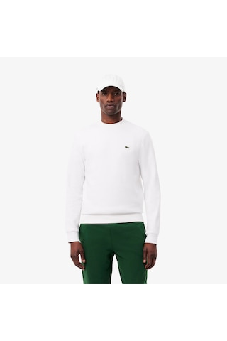 Sweatshirt Lacoste Sh9801-001 Beyaz