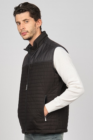 Daynax Erkek Içi Kürklü Cep Detaylı Yelek 492908 Siyah Siyah