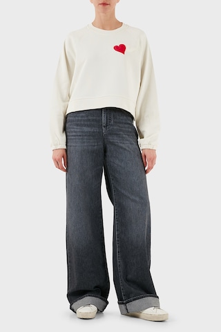 Emporio Armani Bayan Sweat Ew002122 Af12538 U1144 Ekru Ekru