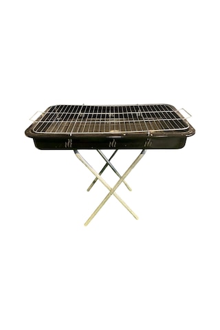 Ayaklı Büyük Boy Mangal Kırmızı - Siyah