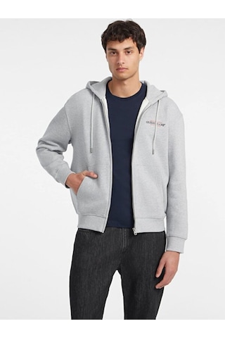 Jeans Erkek Sweatshirt Mavi
