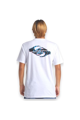 Quiksilver Aqyzt09539 Surf Safari Moe Beyaz Erkek T-shirt Beyaz