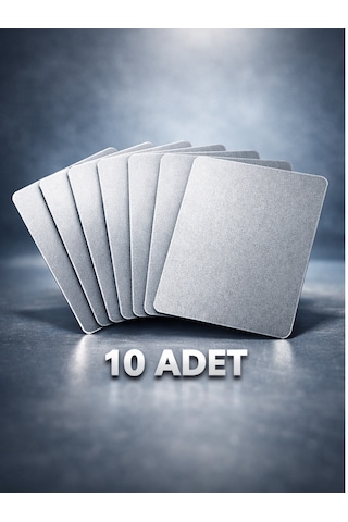 Rfgate Nfc Dijital Kartvizit Ntag213 Silver - 10 Adet