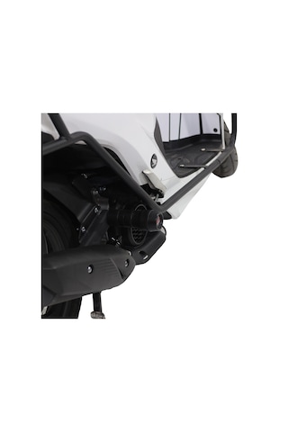GP Kompozit Honda Dio 2021-2025 Uyumlu Egzoz Koruma Takozu Siyah