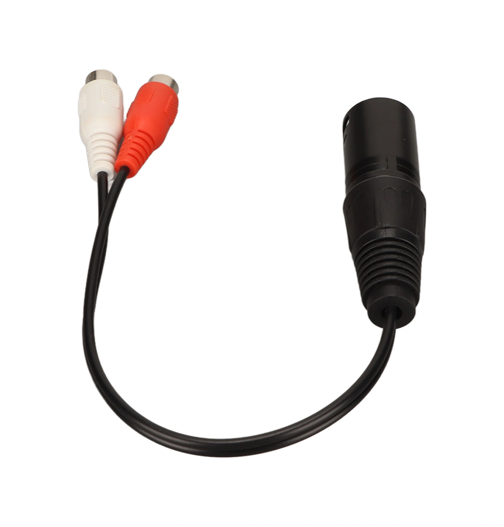 Shineyee Xlr Erkekden 2 Rca Dişiye Y Bölücü Kablosu - Gürültü Engelleme, 24k Altın Kaplama, Mikser Ve Amfi İçin Ses Aktarımı