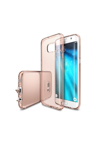 Ringke Air Galaxy S7 Edge İle Uyumlu Kılıf Rose Gold