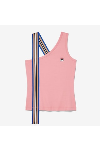 Pembe Fila Kadın T-shirt Asymmetrical Tank Tw411139 Pembe