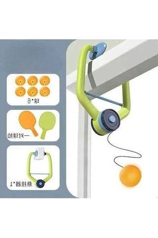 Ganzhoushop Yeşil Tenis Masa Masa Kapı Eğitmeni Profesyonel Ayarlanabilir Asılı Ambition Tf Yeşil