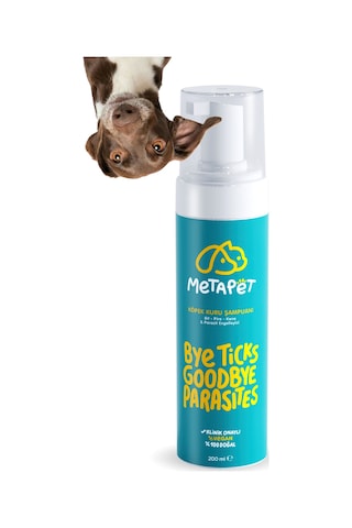 Metapet Köpek Bit Pire Dış Parazit Karşıtı Kuru Köpük Şampuan 200 ML