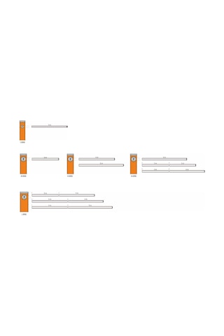 Nice XBA14 Bariyer Kolu - 4 Metre (L Gövde Uyumlu)