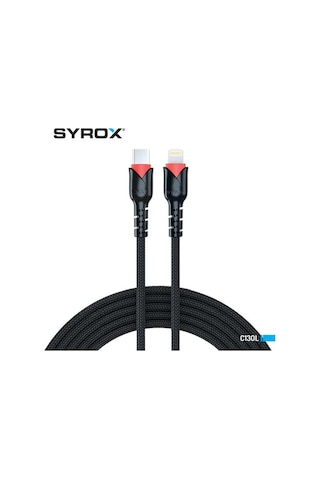 C130l Type-c To Lightning Pd30w Data Ve Şarj Kablosu Bir Ucu Type-c Bir Ucu Lightning Kablo 1 Adet