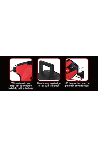 Fk Frıko Otomatik Makaralı Hava Hortum 10x16x20+2m