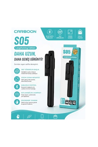 Carboon S05 Bluetooth Selfie Özellikli Çok Fonksiyonlu