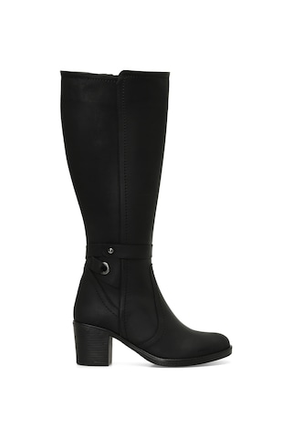 Butigo 24k-1032 4pr Siyah Kadın Topuklu Çizme 000000000101924974 Siyah