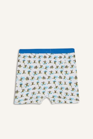 Defacto Spongebob Penye 3lü Mavi Boxer Seti Erkek Çocuk H0810a826spbe463 Mavi-be463