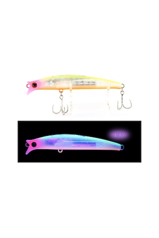 Ege Fish V Gaga 110mm 16 Gr Maket Balık Glow Şeker Kerim
