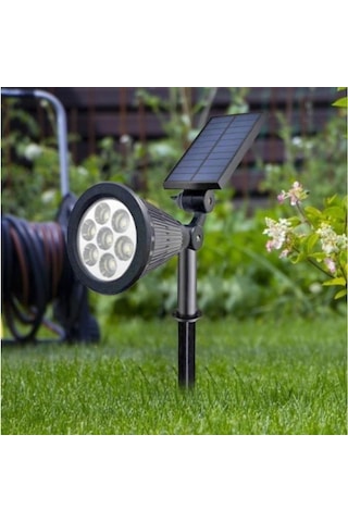 Cata Ct-7310 7w Gün Işığı Solar Güneş Enerjili Bahçe Aydınlatma Siyah
