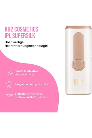 Ku2 Ipl Supersilk - Erkekler Ve Kadınlar İçin Ipl Epilasyon Cihazı - Yüz Ve Vücut İçin Lazer Epilasyona Ağrısız Alternatif - Evde Kalıcı Tüy Azaltma