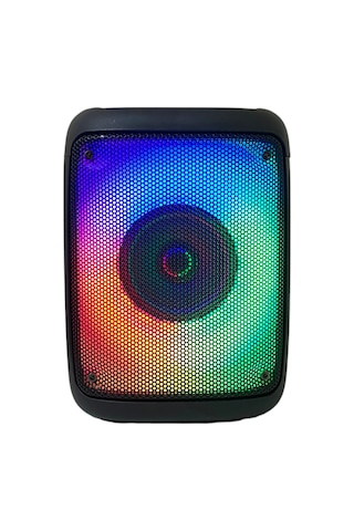 KTS-1576 10W RGB LED Parti Işıklı Bluetooth Hoparlör