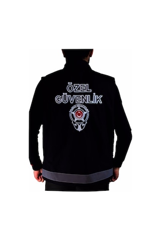Özel Güvenlik Yeleği Reflektörlü Çift Taraflı Diğer