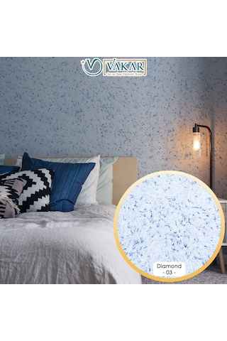 Vakar Premium Ipek Siva Diamond 03 2kg Paket LACiVERT