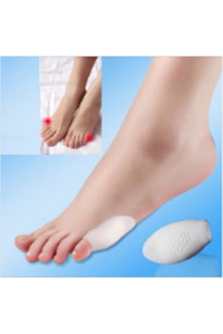 Silikon Ayak Serçe Parmak Bunyon Kemik Koruyucu Yastık