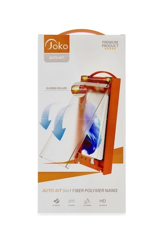 Joko Samsung Galaxy Uyumlu Note 20 Ultra Autokit 5in1 Fiber Polymer Nano Ekran Koruyucu