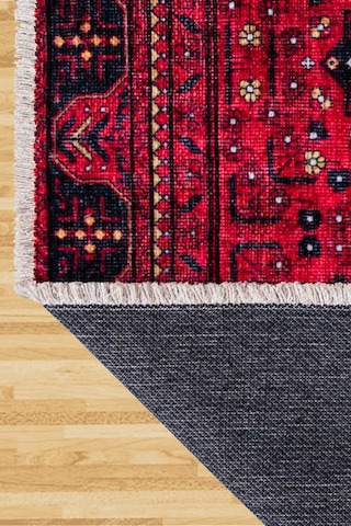 Kilimista Efes 2303 Kolay Temizlenen Dekoratif Yıkanılabilir Balkon Salon Halısı Mutfak Halısı Kilim Yolluk Çok Renkli