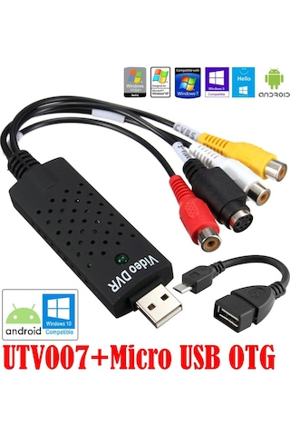 Gplus Utv007 Android Dc60 Video Dvr Ve Mc215 Micro Usb Otg Kablo