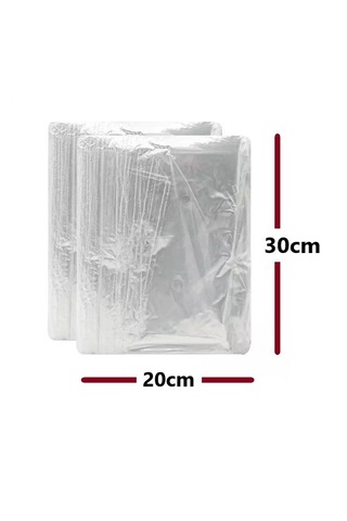 Jokey Ambalaj 20x30cm Esnek Dayanıklı Bantsız 8mic. Naylon Bakliyat Poşeti Aksesuar Torbası 1kg