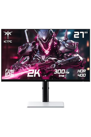 KTC H27E6 27" 1Ms 300Hz (320Hz O.C.) 2K QHD Fast IPS Pivot Gaming Monitör