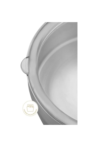 Silver Çelik 6 Parça Saklama Kabı Gri