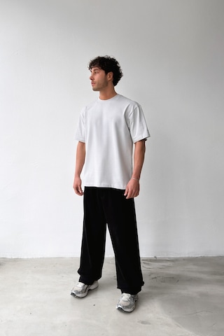 Flaw Atelıer Basic Oversize Fit Taş Rengi Tişört-29502