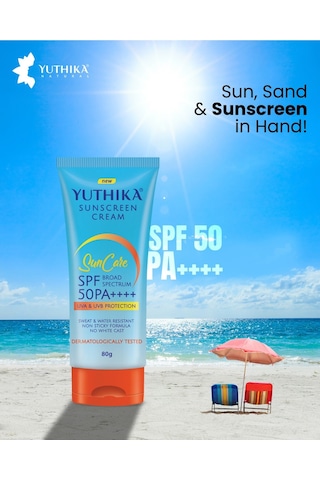 Güneş Kremi Sun Care Spf 50 Pa++++ 80gr Ter Ve Suya Dayanıklı