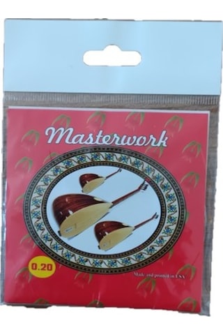 3'Lü Masterwork 0.20 Uzun Sap Bağlama Saz Teli
