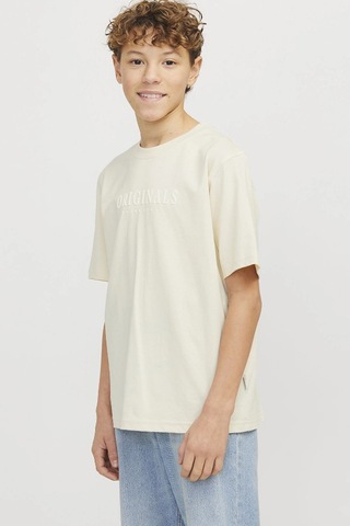 Jack & Jones Jorfrederiksberg Çocuk Tişört BEYAZ