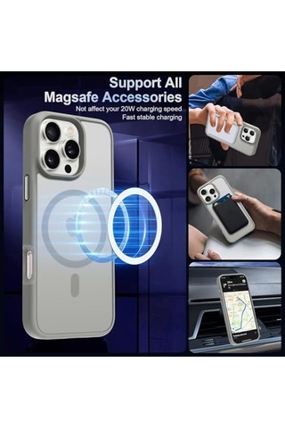 İle Uyumlu Ekstra Dayanıklı Magsafe Kılıf Tough Armor Ai Hava Kanalı Teknolojisi Askeri Sınıf Koruma Magfit Kicks Diğer