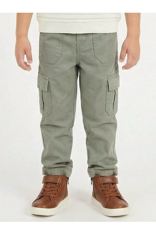 Xo Kids Erkek Çocuk Pantolon 1-4 Yaş 25254 Yeşil