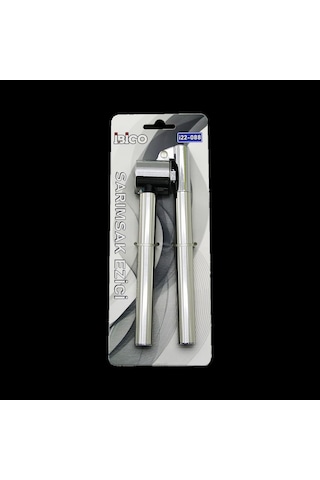 Çelik Kollu Sarımsak Ezici Pres 13.5x18 Cm Açık Gri