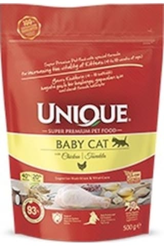 Unique Tavuklu Yavru Kedi Maması 500 G