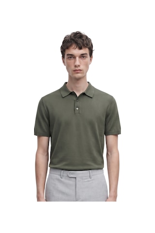Anthony Jackson Premium Erkek Triko Polo Yaka T-shirt Giovanni Haki