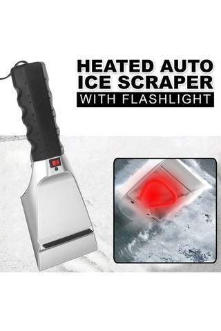 Wondernest Siyah Kar Isıtmalı Gümüş Fonksiyonlu 12v Araç Temizleme Aleti Sq Gümüş - Siyah