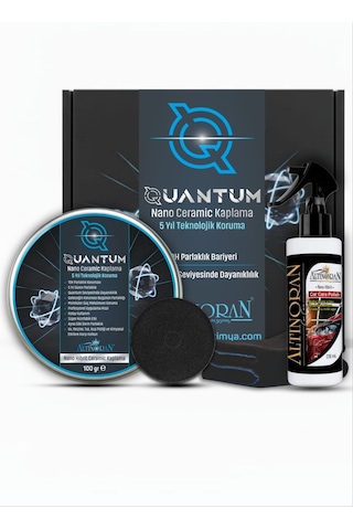 Quantum Profesyonel Hibrit Seramik Wax Hızlı Cila 100 Gr 10h Sertlik 5 Yıl Koruma Quantum Profesyonel Hibrit Seramik Wax Hızlı Cila 100 Gr 10h Sertlik 5 Yıl Koruma