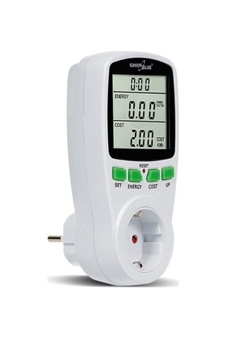 Pm001 Wattmetre - Enerji Tüketim Sarfiyat Ölçer Priz 230v 3680w